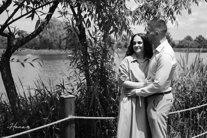 Family celebration photographed outdoors
